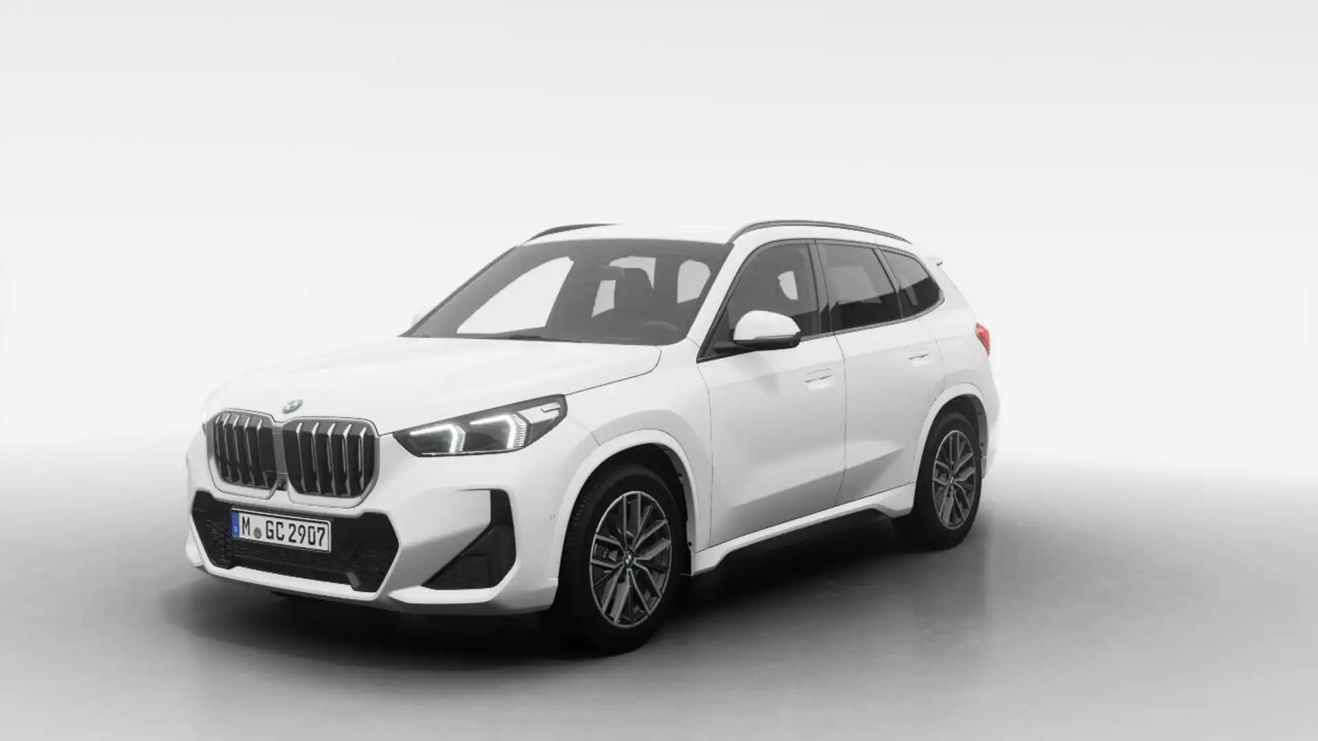 BMW X1 sDrive 18d ///M-Sport LED AHK Navi RFK DAB PDC Weiß - 1