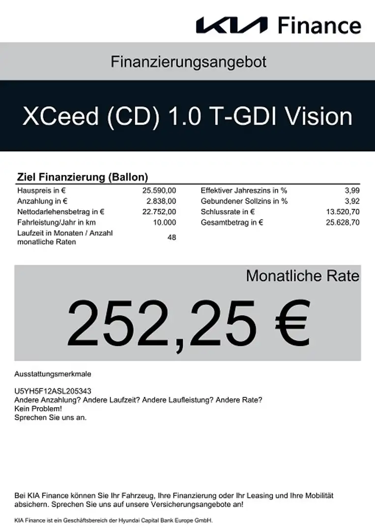 Kia XCeed 1.0T 100 VISION NAVI STD Grigio - 2