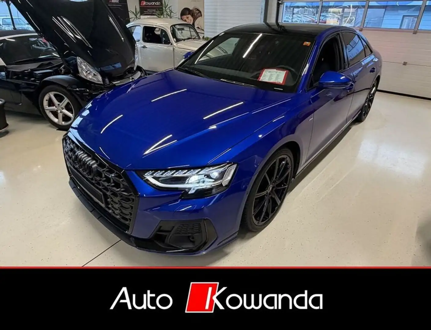 Audi A8 60 TFSI e Quattro S-Line -Wenig Km Mwst. Blau - 2