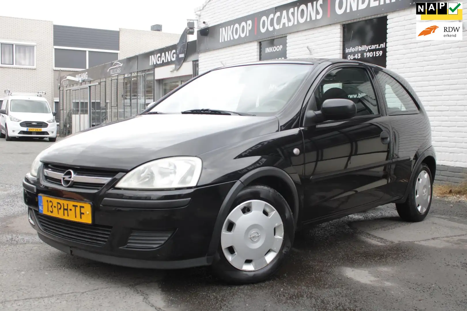 Opel Corsa 1.2-16V Essentia / Airco / ÀPK Nieuw / Zwart - 1