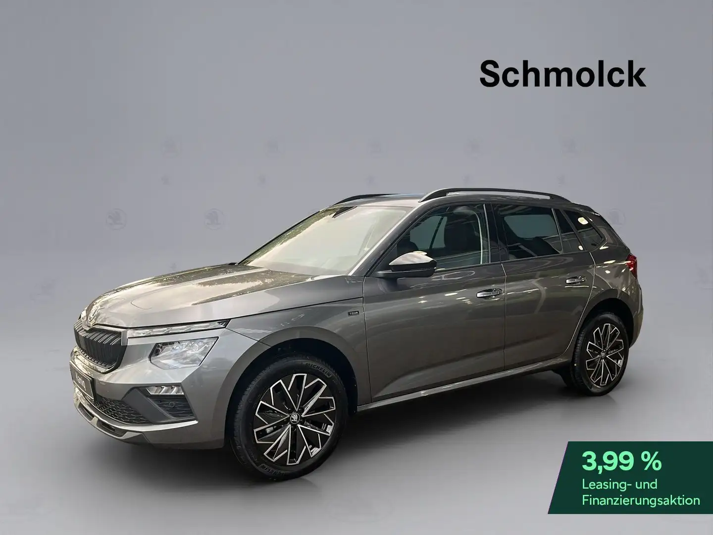 Skoda Kamiq Tour 1.5 TSI DSG 150 PS BLACK NAVI AHK LED Grau - 1