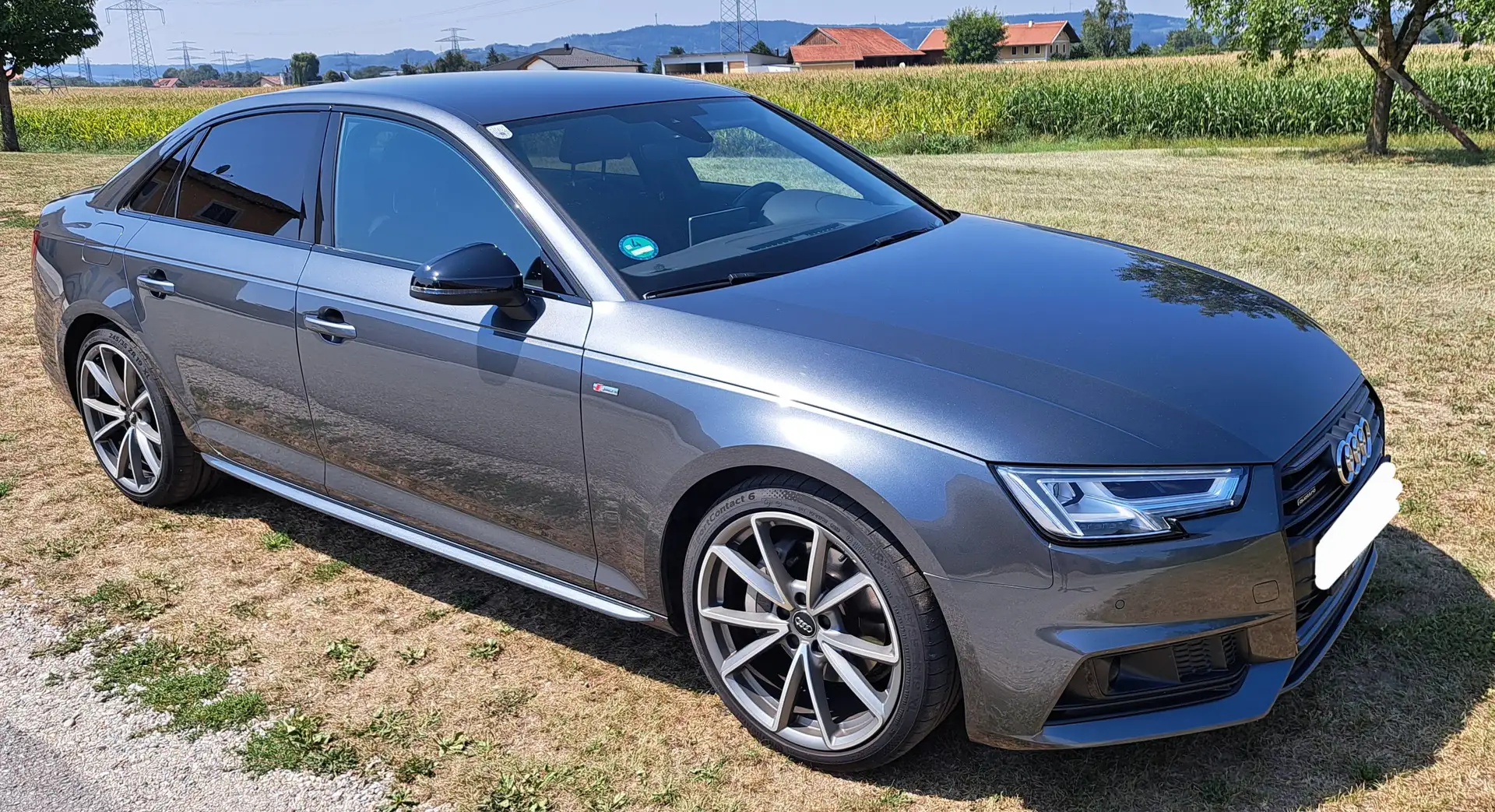 Audi A4 A4 2,0 TDI quattro Sport S-tronic S-Line/AHK Grau - 1