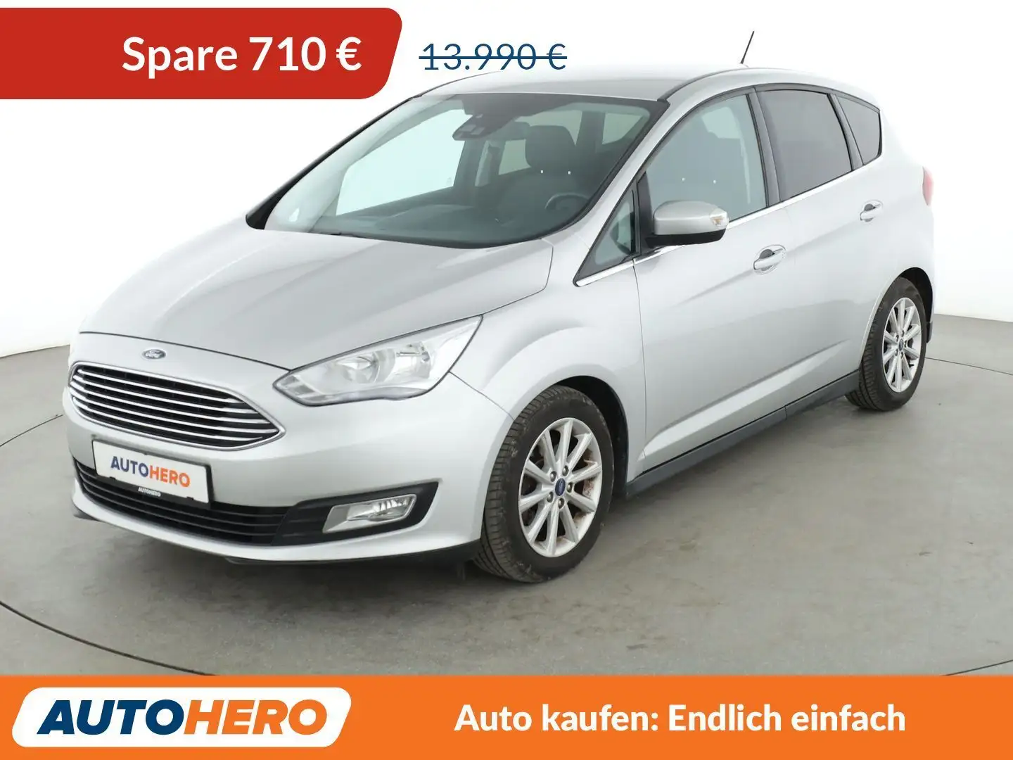 Ford C-Max 1.5 EcoBoost Titanium Aut.*NAVI*CAM*SHZ*LHZ*TEMPO* Grau - 1