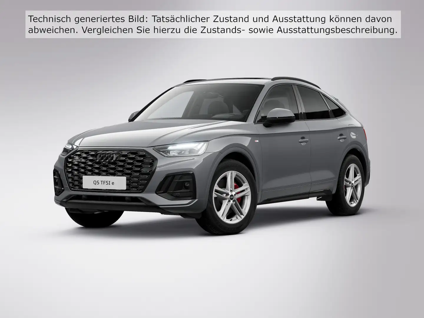 Audi Q5 50 TFSI e Q 2x S LINE AHK PANO LM19 Grau - 2