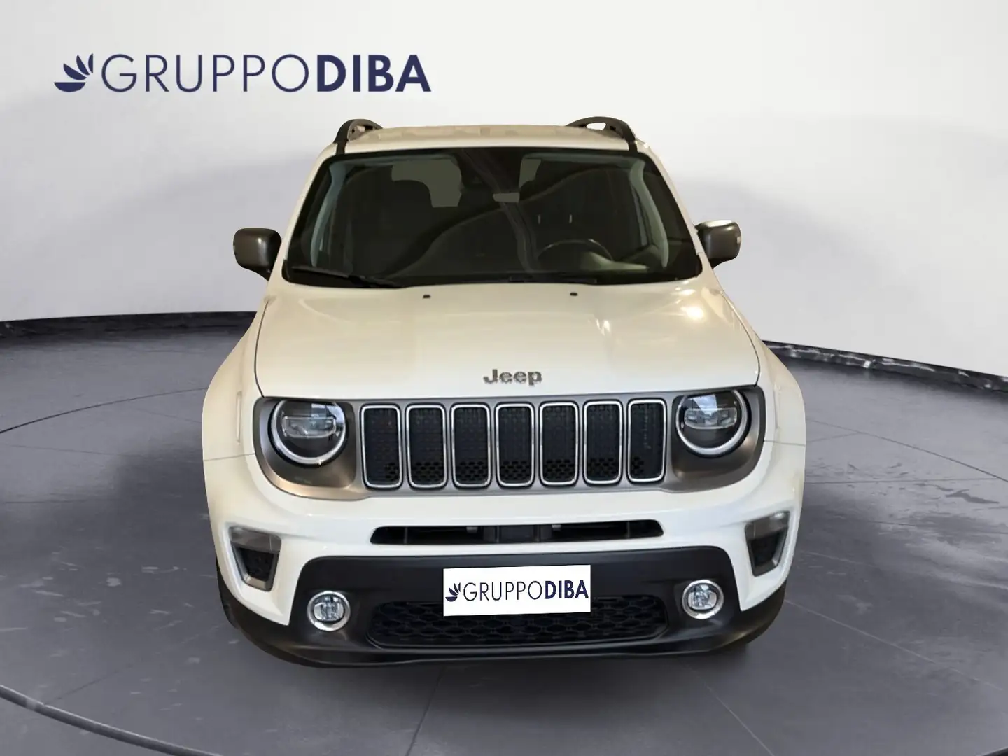 Jeep Renegade 2019 Diesel 1.6 mjt Limited 2wd 130cv Blanc - 2