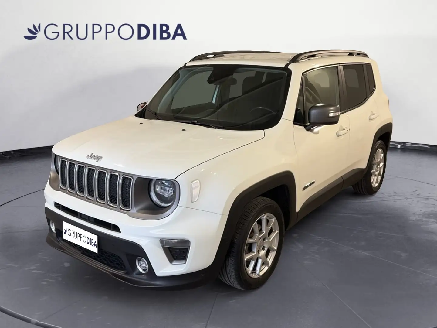 Jeep Renegade 2019 Diesel 1.6 mjt Limited 2wd 130cv Blanc - 1
