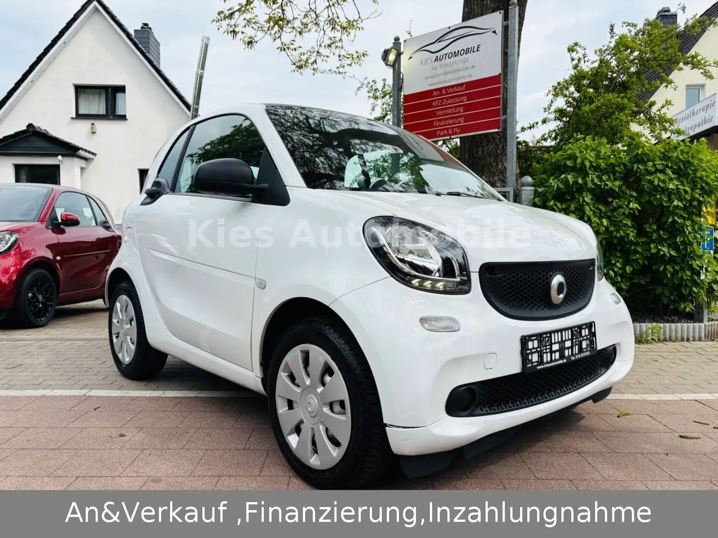 smart forTwo Passion AUTOM/KLIMA/PDC/ALLWETTER/2.HAND Weiß - 1