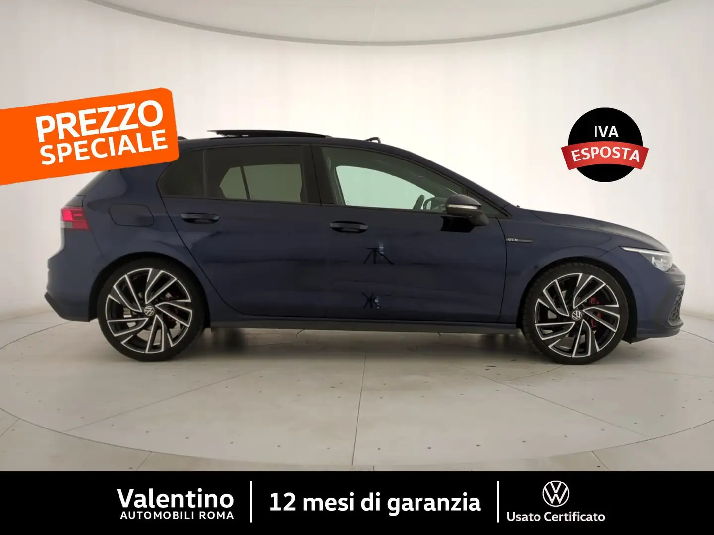 Volkswagen Golf GTD Golf 2.0 TDI GTD DSG Blu/Azzurro - 2