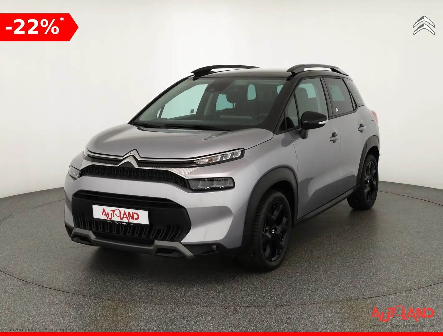 Citroen C3 Aircross Max PureTech 110 LED Navi Kamera Gris - 1