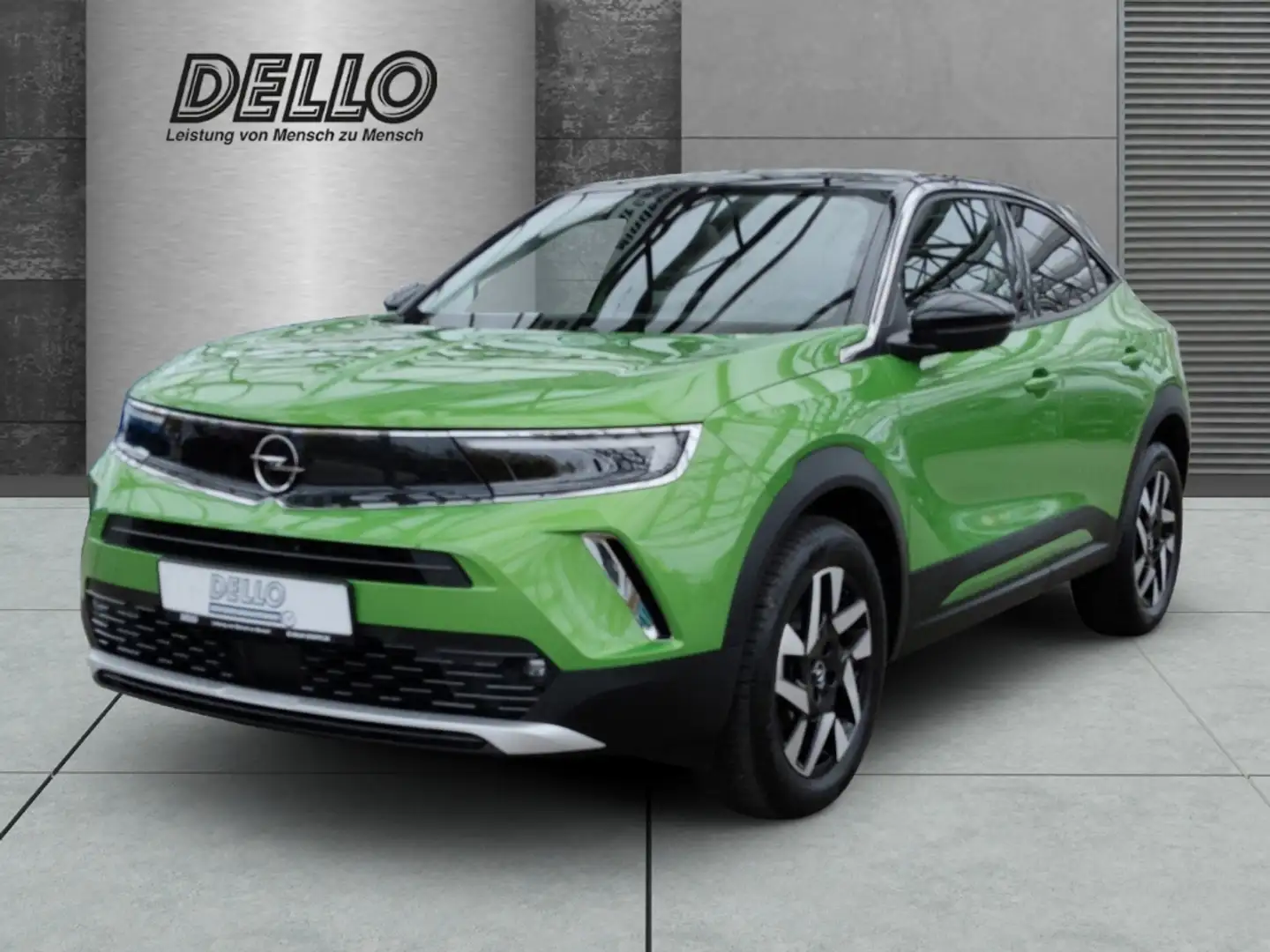 Opel Mokka ELEGANCE LHZ SHZ PDC hi. Klima-A. Rückf.-K. Allwet Vert - 1