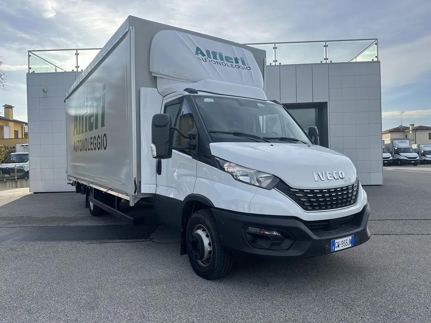 Iveco Daily 60C18 Centina Reg Sponda Idrauli6,2x2.5x2.8kg2340 Blanc - 1