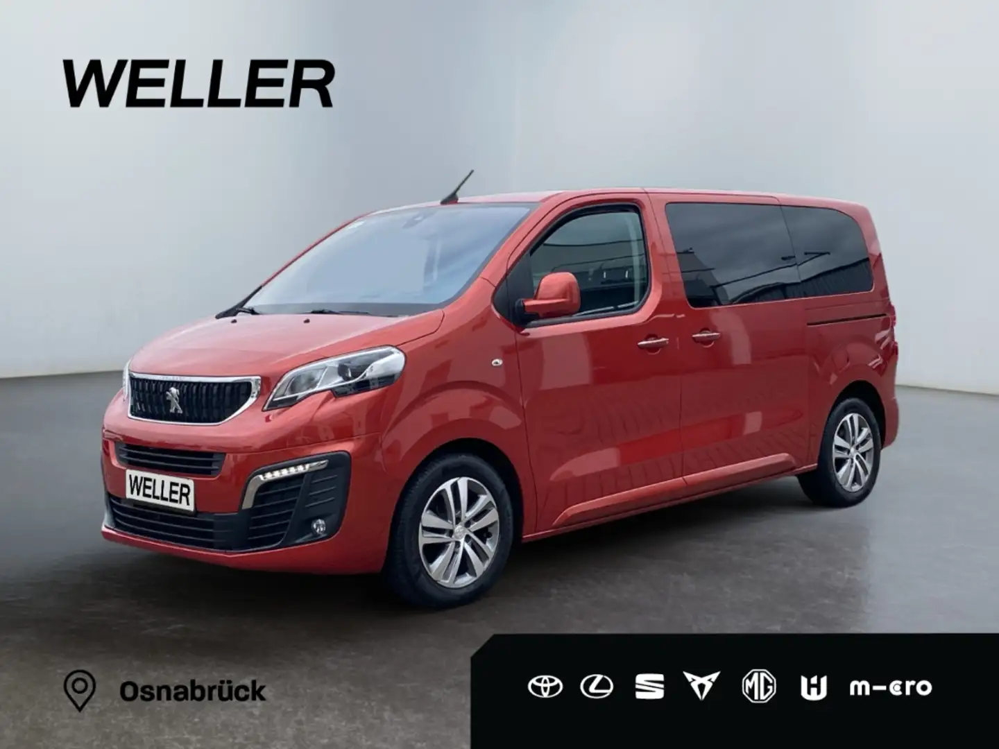 Peugeot Traveller L2 2.0 BlueHDi 180 EAT8 Allure *ACC*HUD* Rot - 1