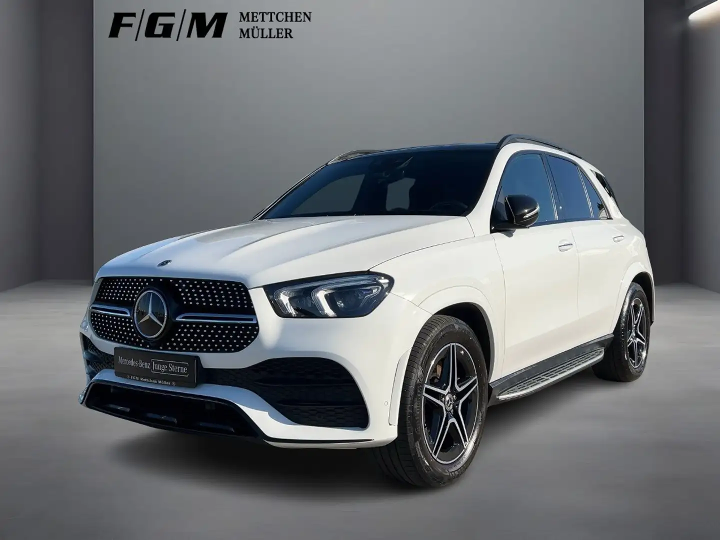 Mercedes-Benz GLE 350 d 4M AMG Line AHK|KeyGo|MBeam|Pano|TWA Blanco - 2