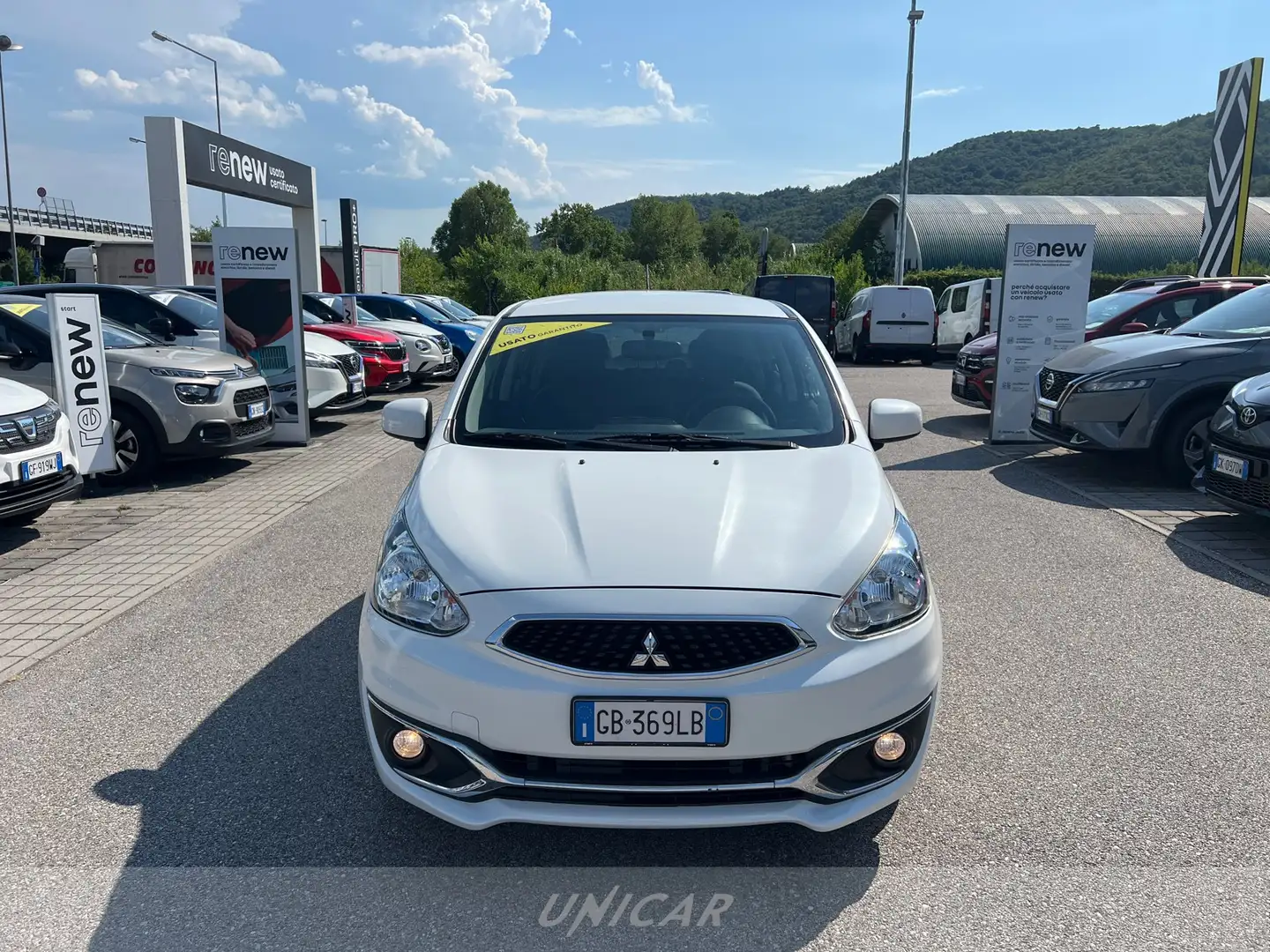 Mitsubishi Space Star 1.0 cleartec intense navi my19 Wit - 2