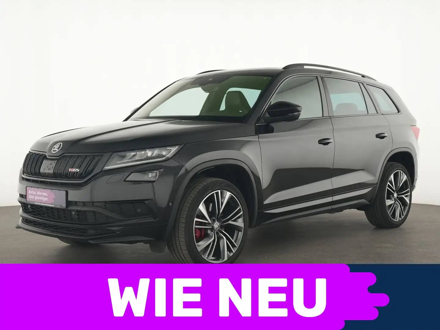 Skoda Kodiaq RS ACC|Standheizung|Navi|Pano|LED|Kamera Schwarz - 1
