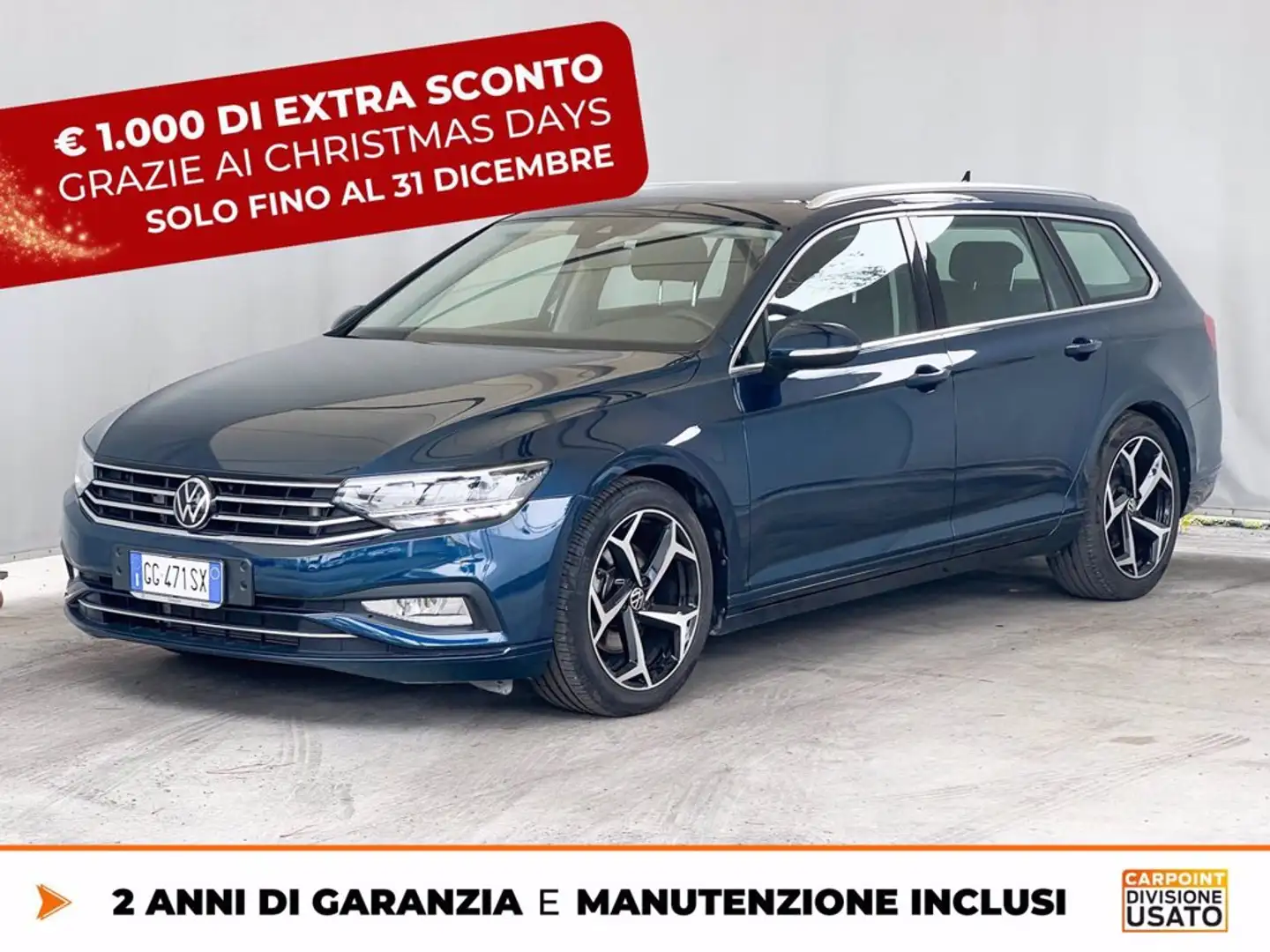 Volkswagen Passat Variant 1.5 tsi business 150cv Blu/Azzurro - 1