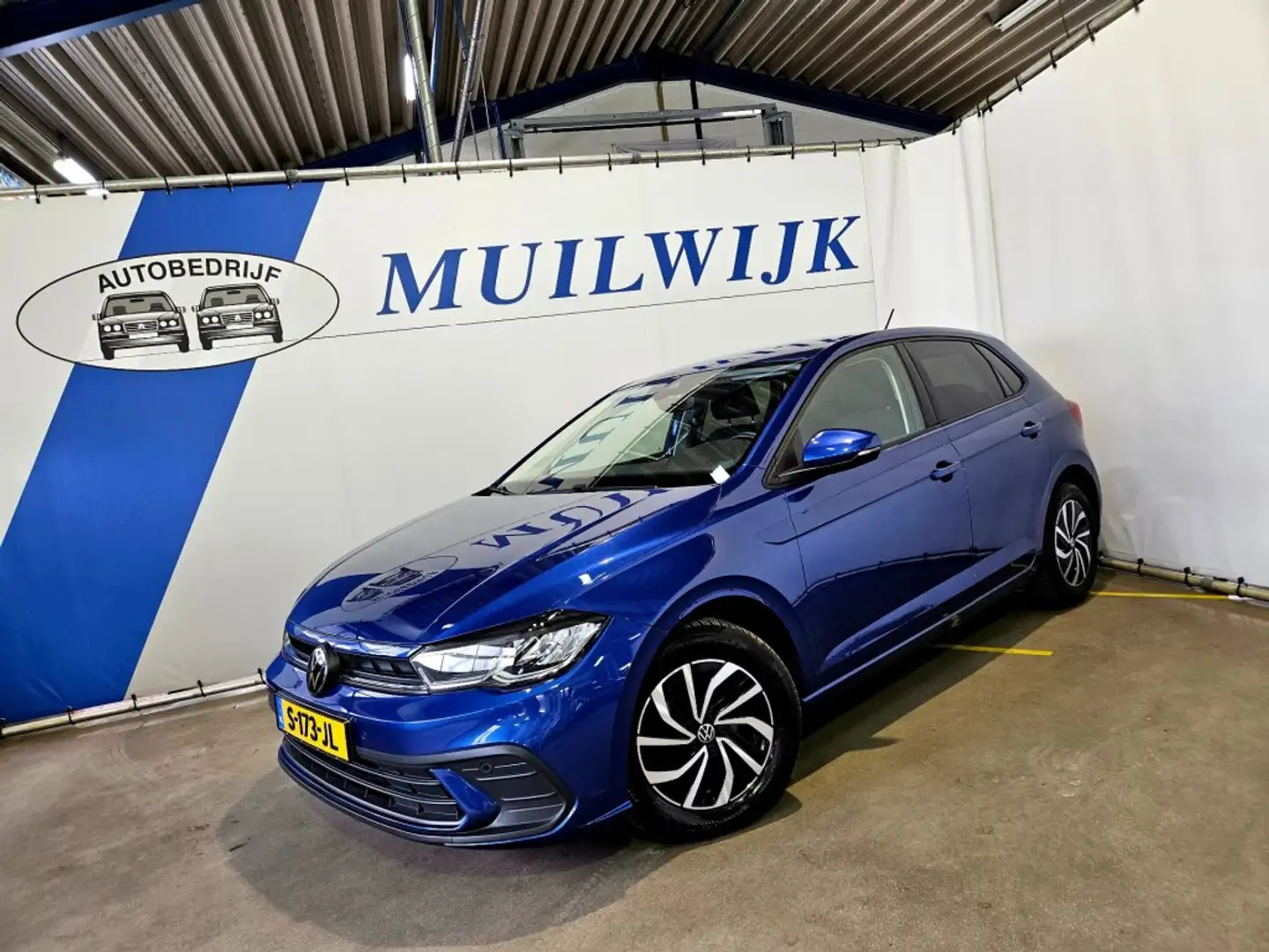 Volkswagen Polo 1.0 TSI Life Business / Automaat / Navi / CarPlay Blau - 1