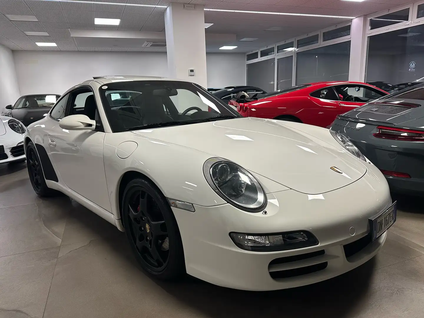 Porsche 997 911 Coupe 3.8  S MANUALE X51 381 CV C07 ITALIANA Weiß - 1
