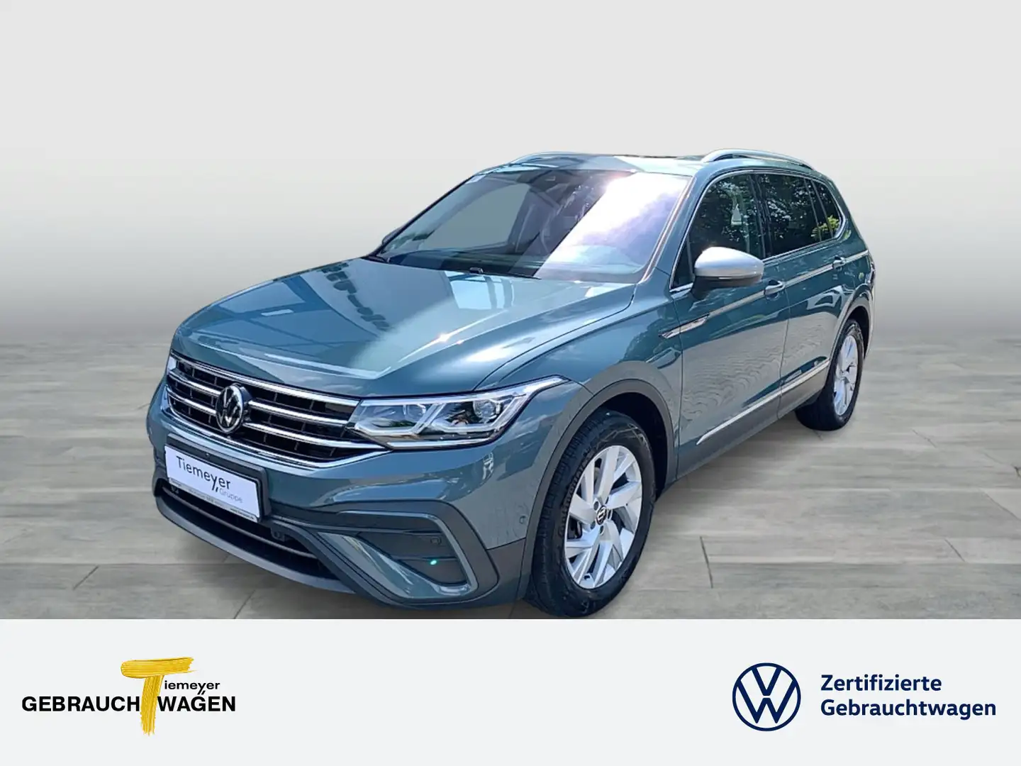 Volkswagen Tiguan Allspace 1.5 TSI DSG LIFE PANO MATRIX HuD Blau - 1