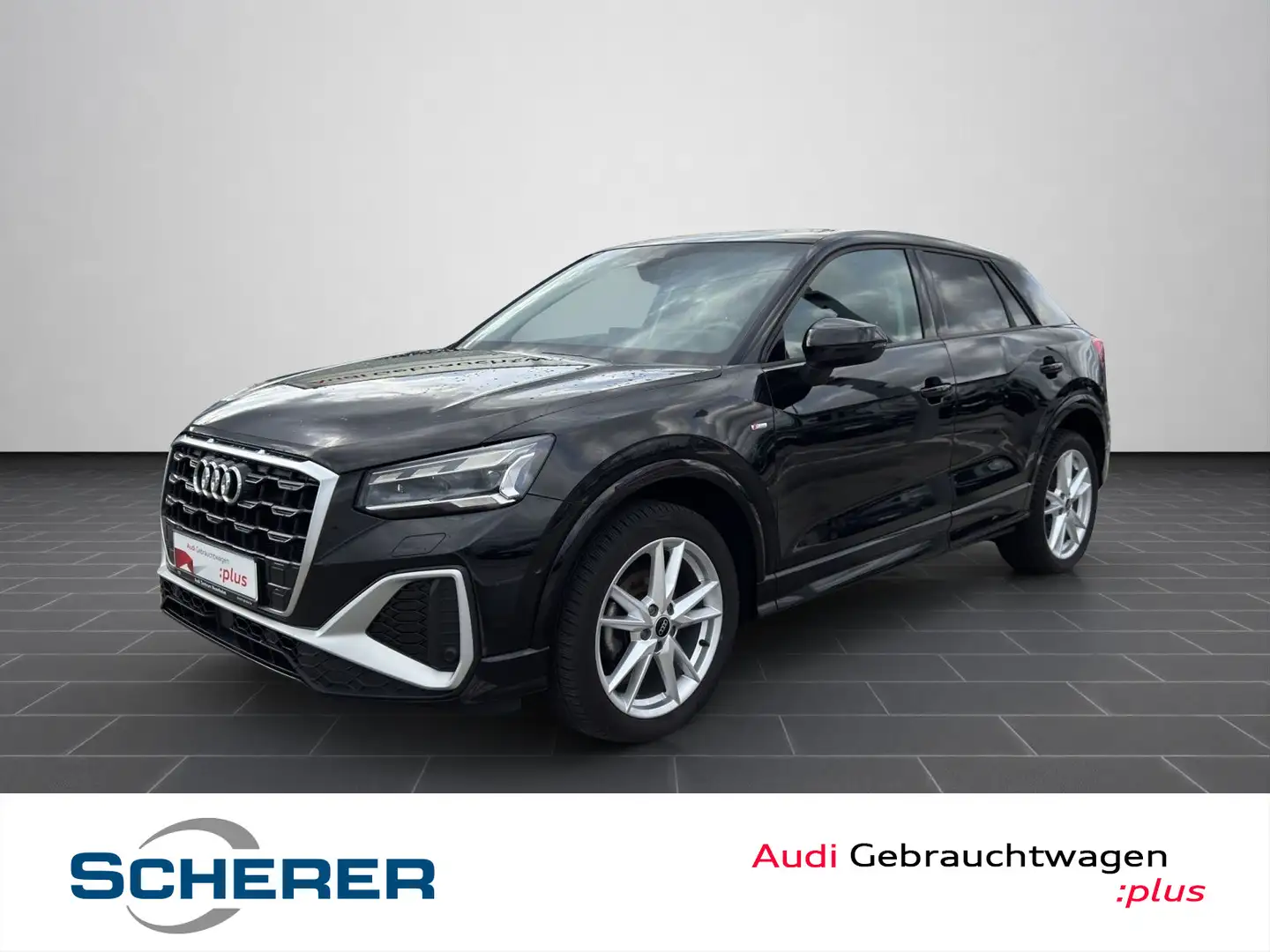 Audi Q2 35 TFSI S tronic S line MAT-LED NAVI PLUS Schwarz - 1