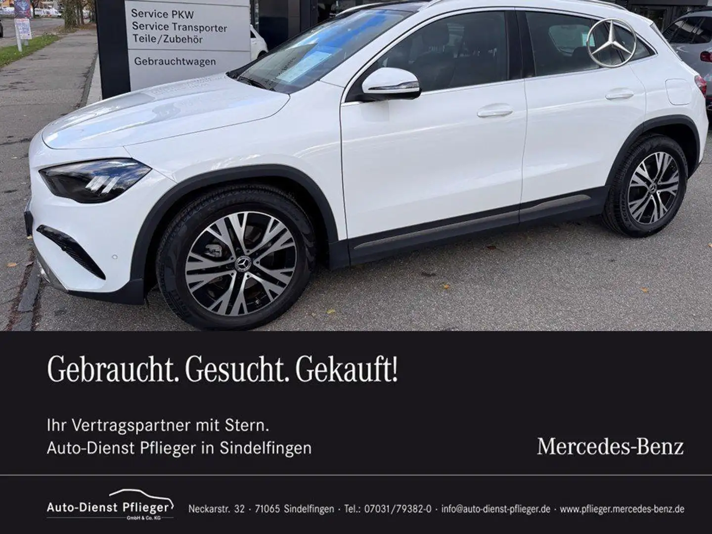 Mercedes-Benz GLA 200 *Panodach*LED*Rückfahrkamera*Easy-Pack* Weiß - 1