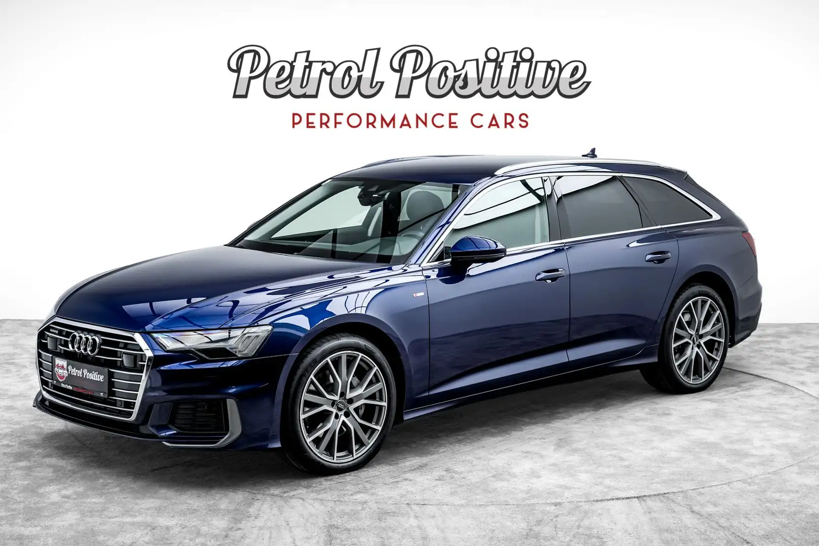 Audi A6 Avant 50 TDI S Line quattro sport MATRIX*AHK*KAME Blau - 2