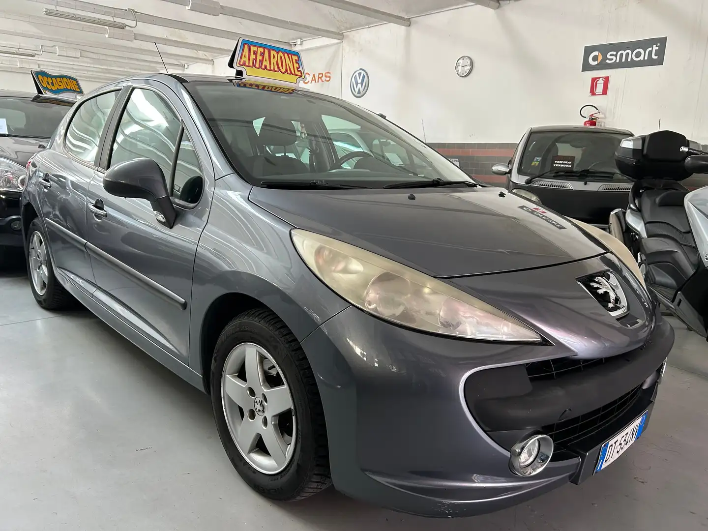 Peugeot 207 207 5p 1.4 vti 16v X-Line c/esp Gris - 1