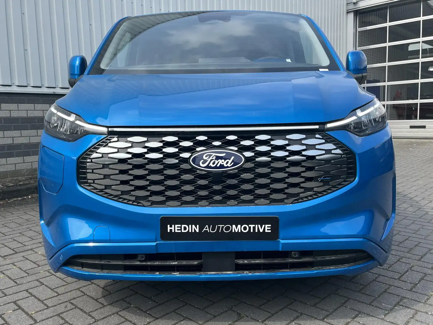 Ford E-Transit Cust. 340 L2H1 Limited 65 kWh | NIEUW TE BESTELLEN Blauw - 2
