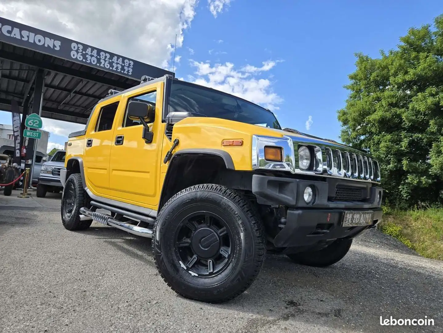 HUMMER H2 4x4 SUT ( pick up ) 6.0 V8 325ch 4WD Yellow - 2
