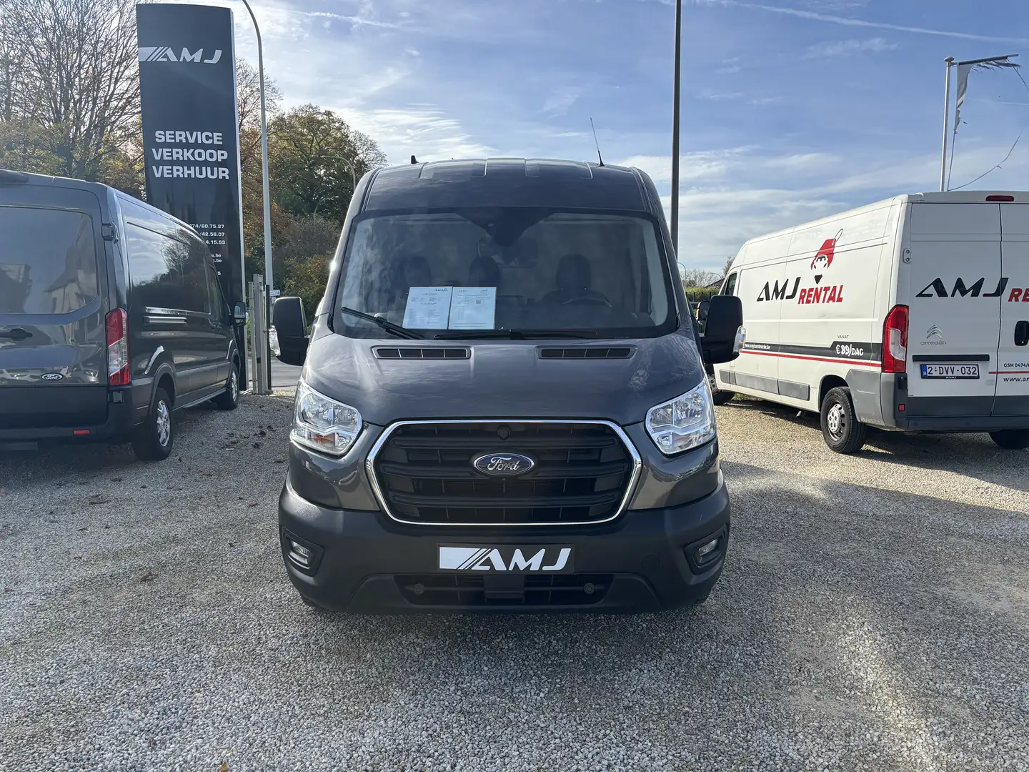 Ford Transit L3H2 Automaat Antraciet Grijs - 2