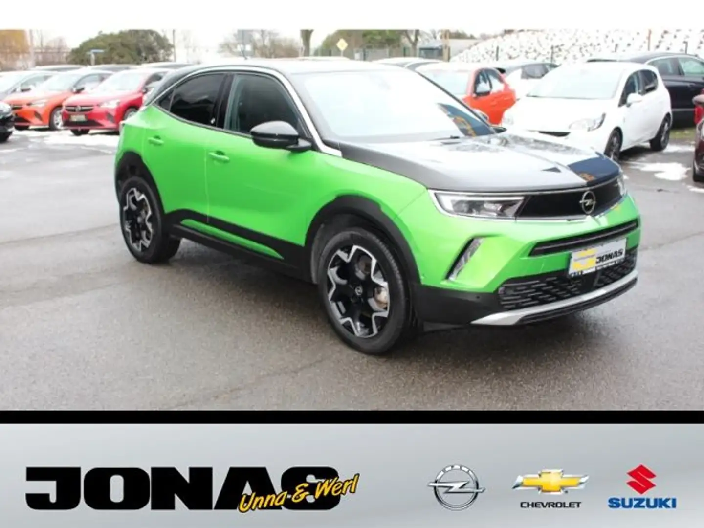 Opel Mokka-E Ultimate IntelliLux Navigation PDC R-Kam Vert - 1