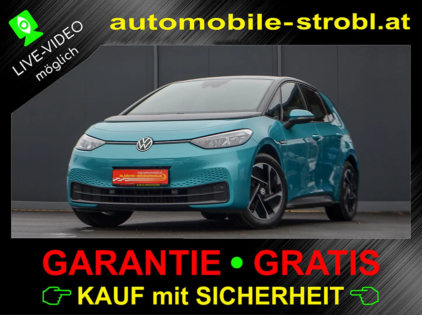 Volkswagen ID.3 ID. 3 Pure Perf.*LED*ACC*NavPro*Garantie* Grün - 1