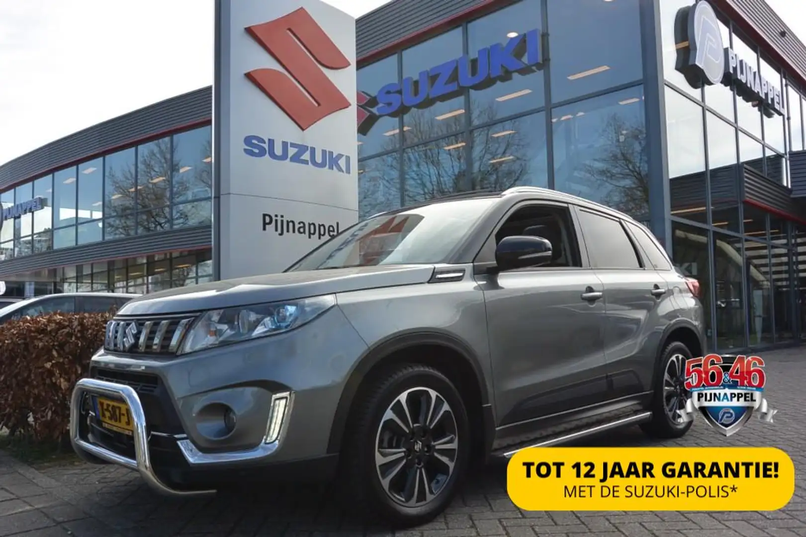 Suzuki Vitara 1.4 Stijl 4x4 AUTOMAAT Turbo Boosterjet Trekhaak Grijs - 1