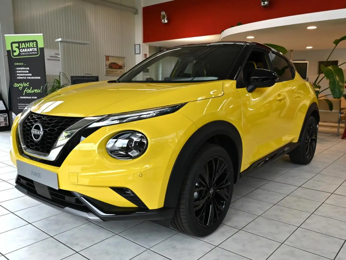 Nissan Juke N-SPORT 1.6 HYBRID AUTOMATIK #SOFORT VERFÜGBAR Gelb - 2
