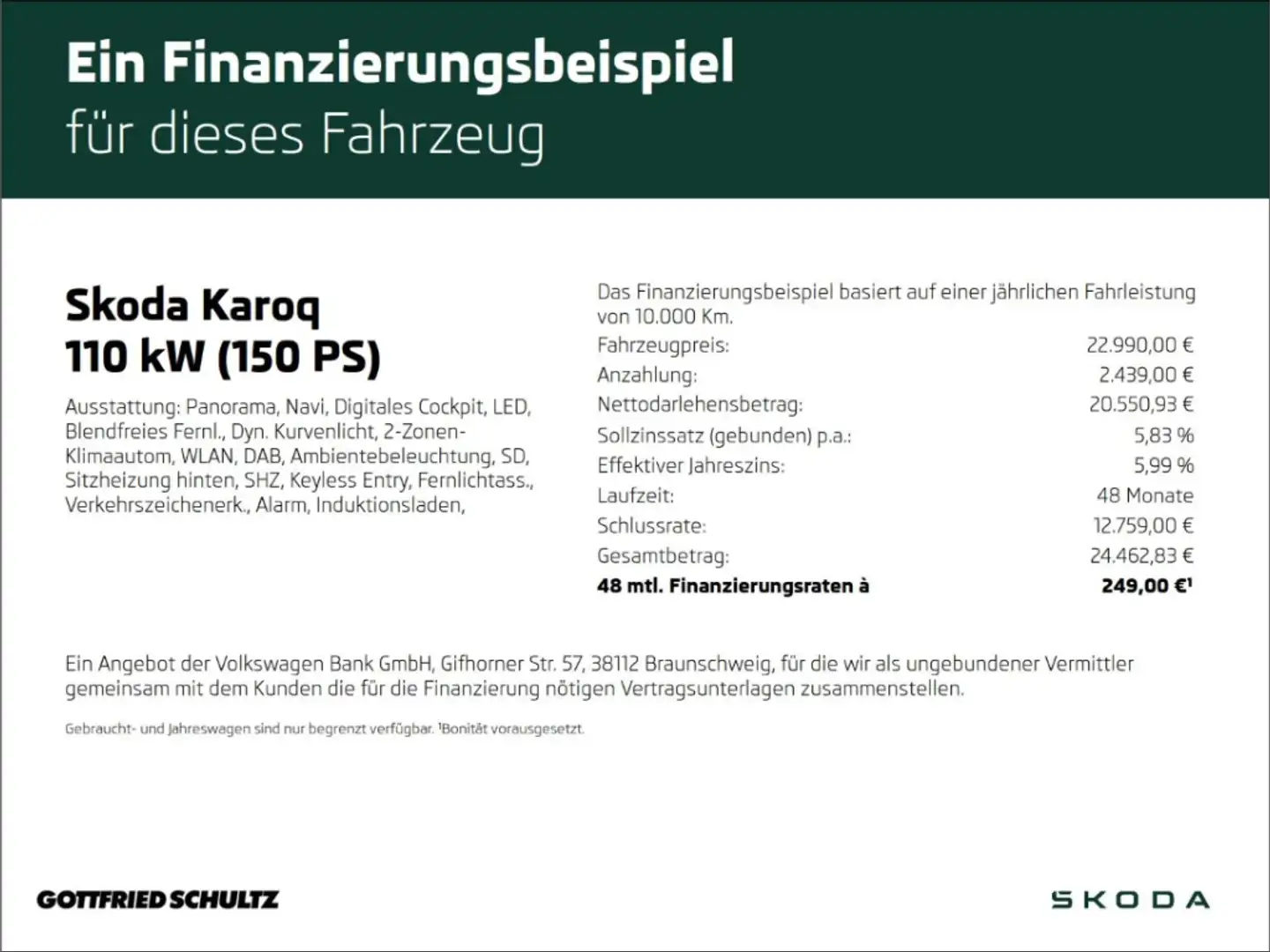 Skoda Karoq 1.5 TSI LED NAV PAN GRA SHZ Clever Blau - 2