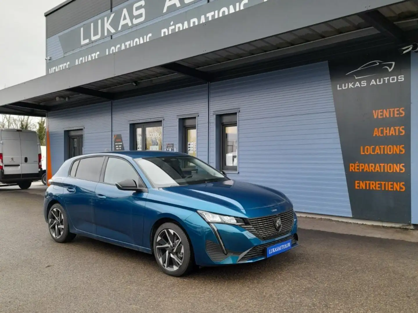 Peugeot 308 PureTech 130ch SS EAT8 Allure Niebieski - 1