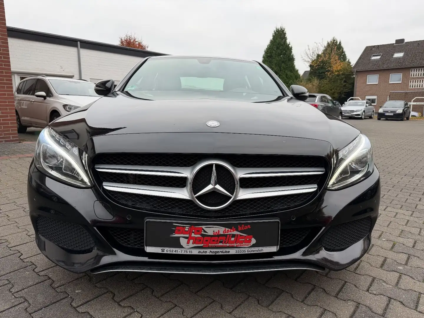 Mercedes-Benz C 220 d Limousine Navi LED Standheizung 1.HD uvm. Schwarz - 2