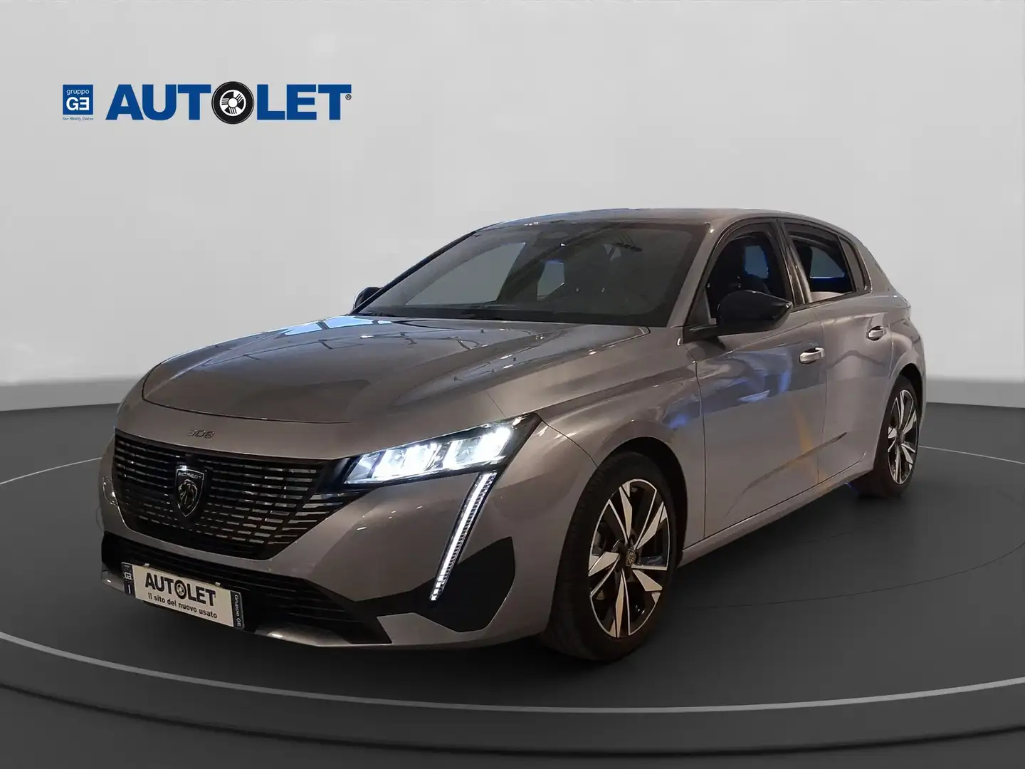 Peugeot 308 308 III 2021 1.2 puretech t Allure Pack s EAT Gris - 1