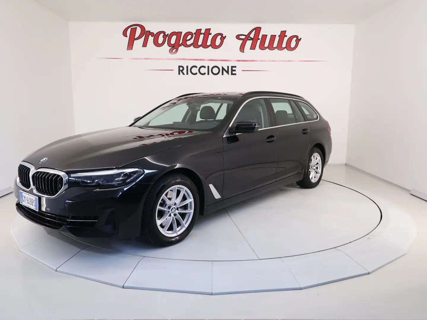BMW 520 d Touring my 23 mhev 48V Business auto PELLE LED Zwart - 1