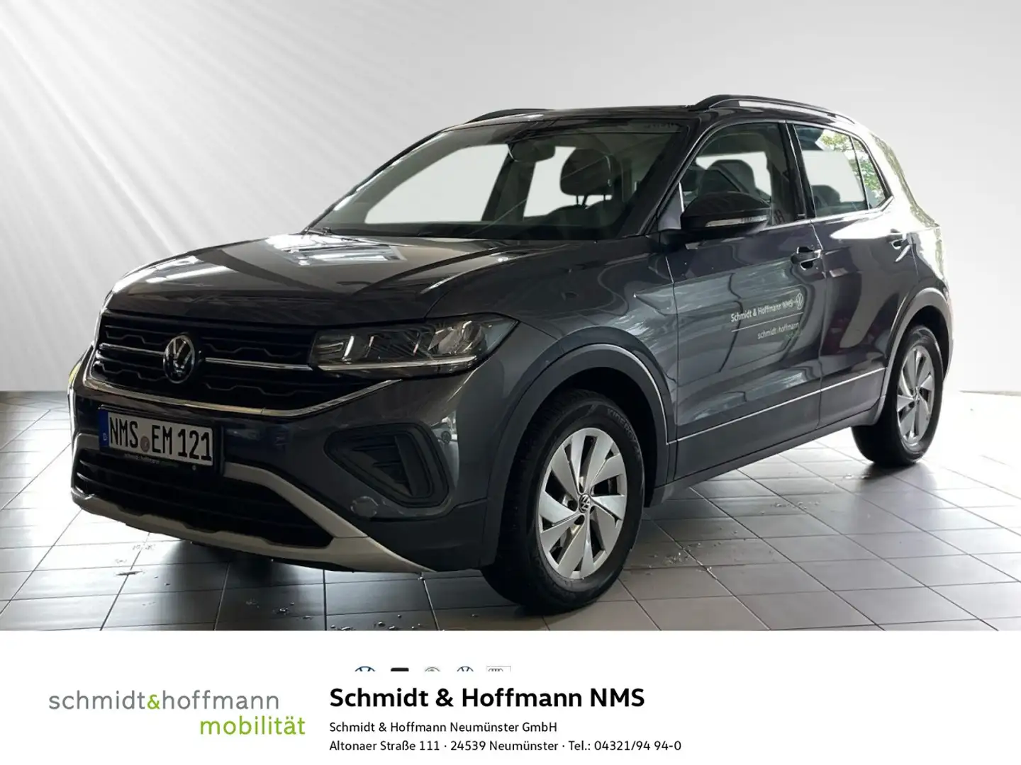 Volkswagen T-Cross 1.0 TSI 85 kW Life Klima Navi Rückfahrkamera Grau - 1