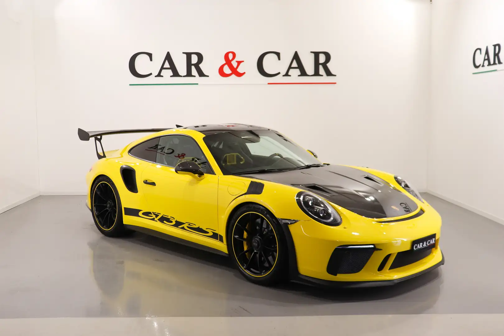 Porsche 991 911 4.0 GT3 RS Pack Weissach / Carbo / Akrapovic Giallo - 1
