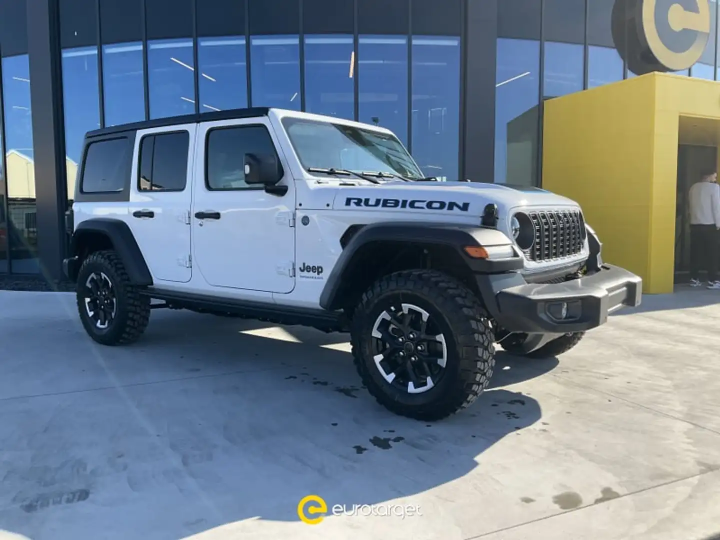 Jeep Wrangler Unlimited 2.0 PHEV ATX 4xe Rubicon Bianco - 1