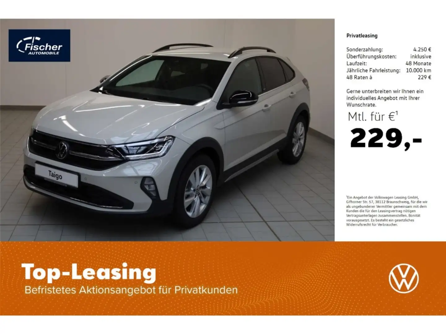 Volkswagen Taigo 1.0 TSI OPF Move Grau - 1
