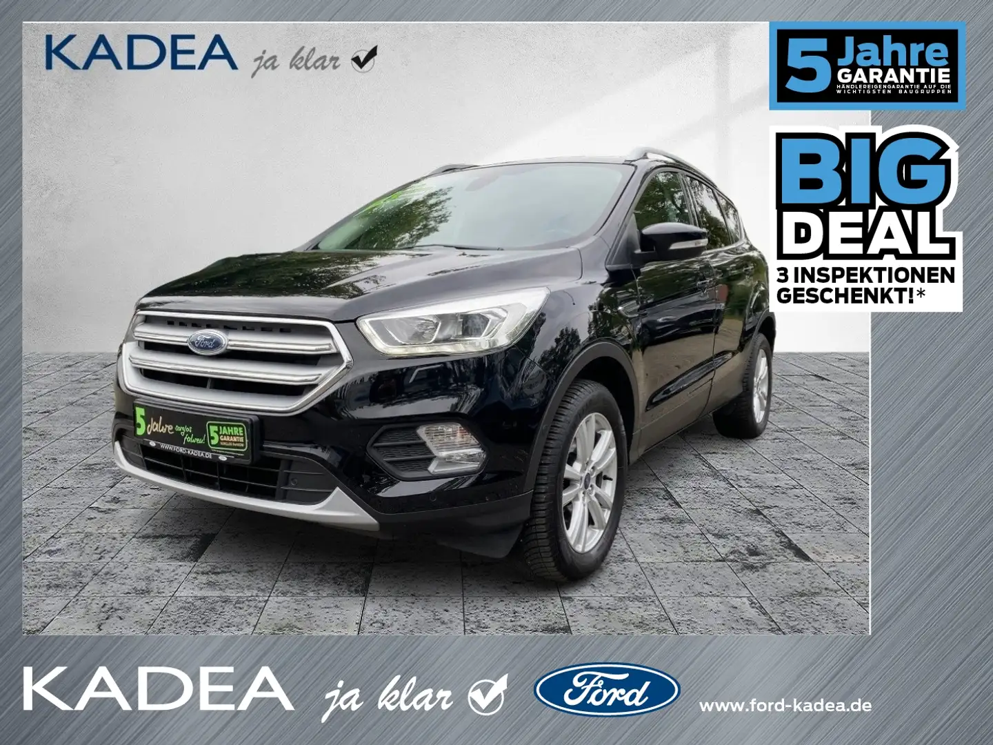 Ford Kuga 1.5 Cool & Connect el.AHK+Navi+el.Heckkl+SHZ Zwart - 1