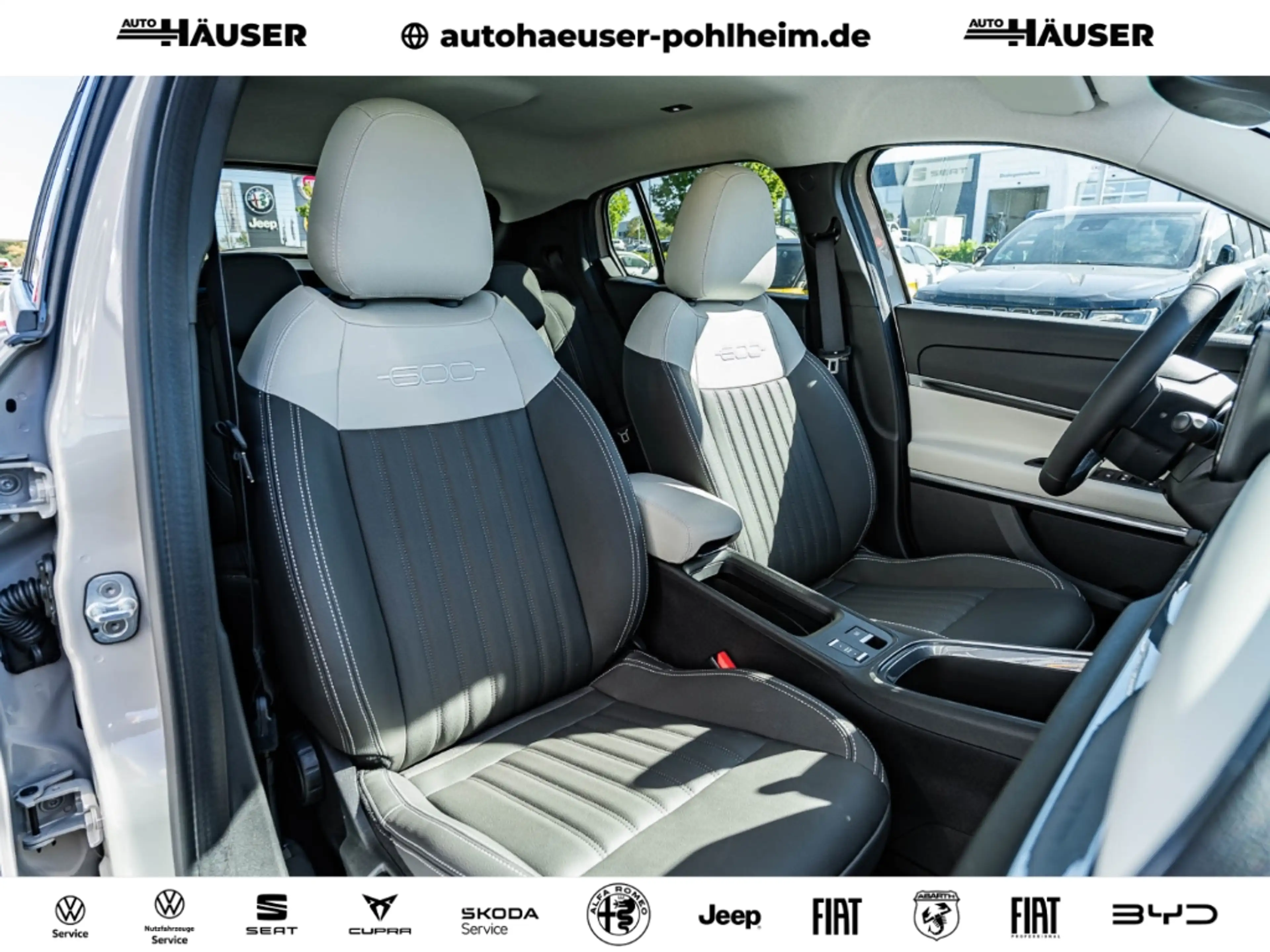 Fiat 600 Elektro 54kWh LA PRIMA EL. SITZ WÄRMEPUMPE NAVI AC — photo 11