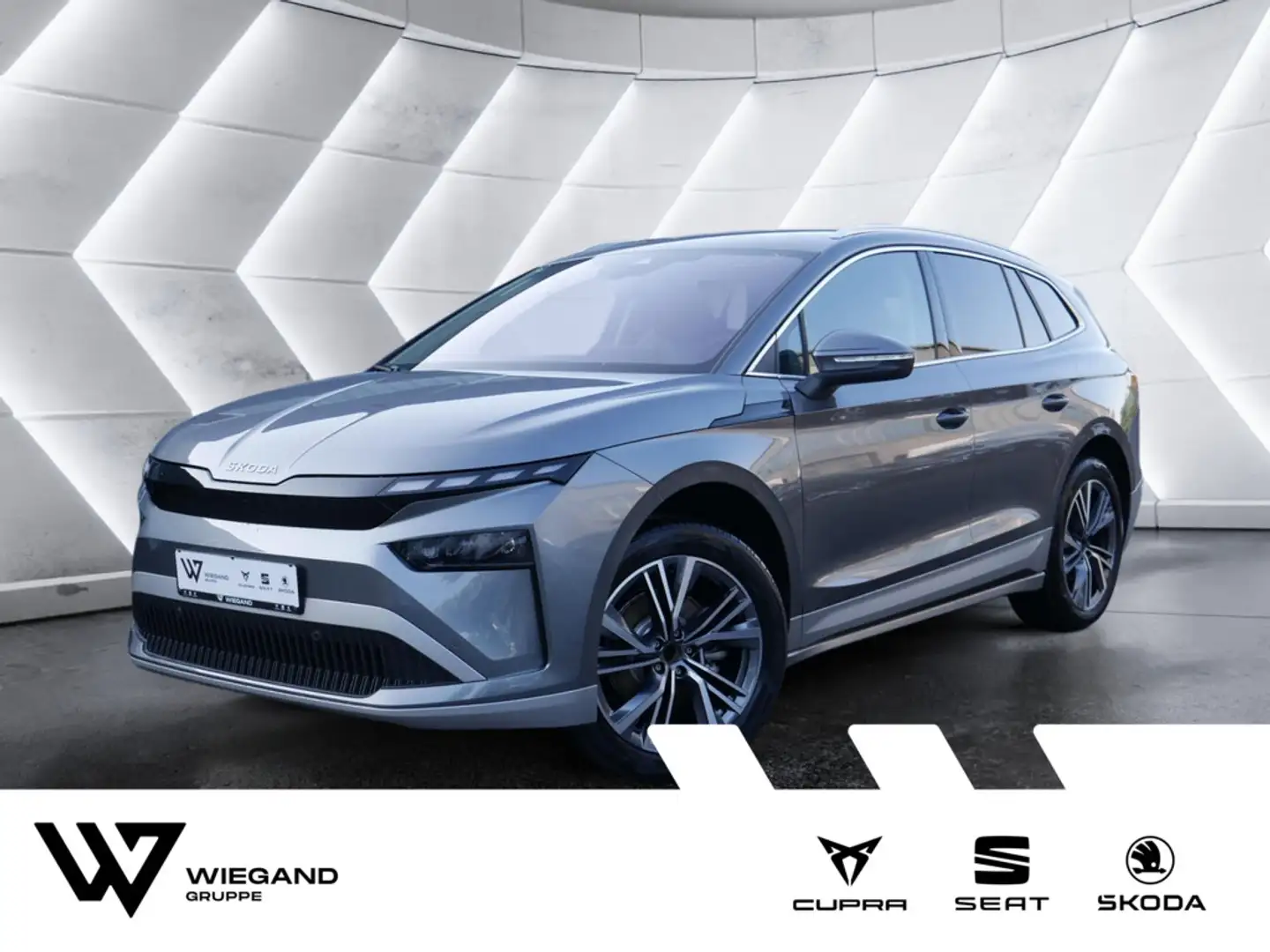 Skoda Enyaq 60 MEMORY PDC SHZ KAMERA NAVI ACC LED Grau - 1