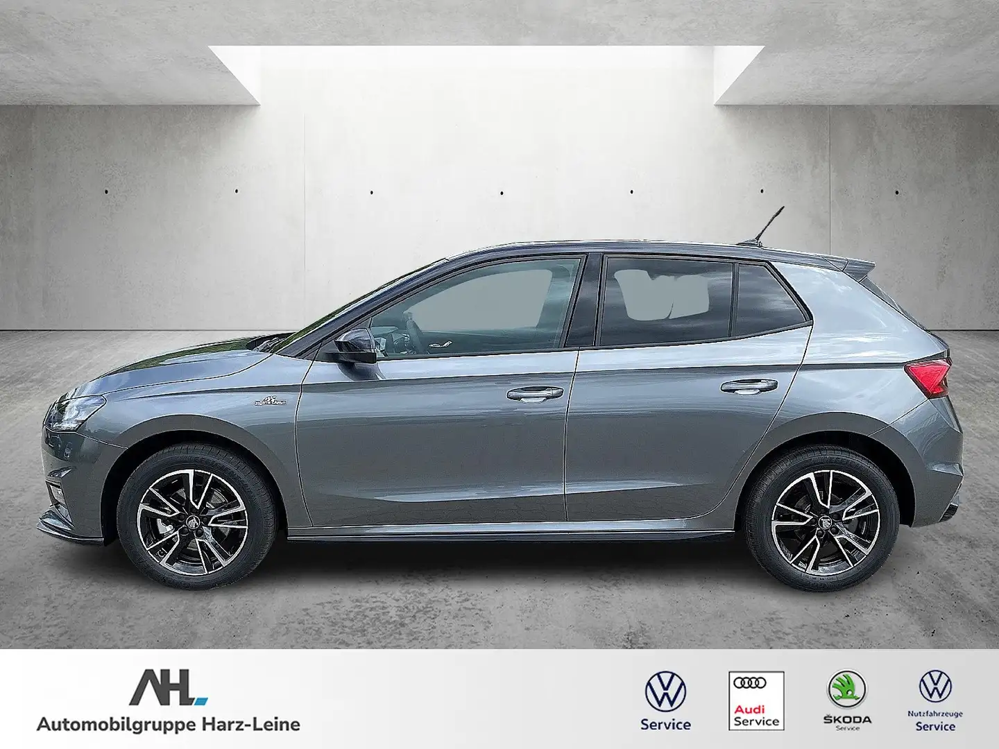 Skoda Fabia 1.5 TSI "Monte Carlo" DSG/LED/ACC/RFK/SMARTLINK Gris - 2