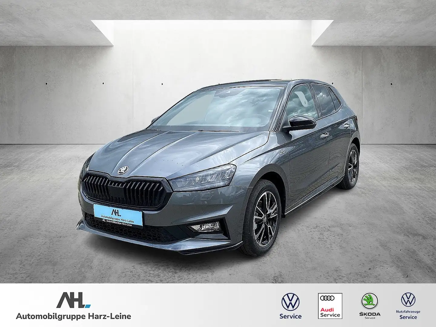 Skoda Fabia 1.5 TSI "Monte Carlo" DSG/LED/ACC/RFK/SMARTLINK Gris - 1