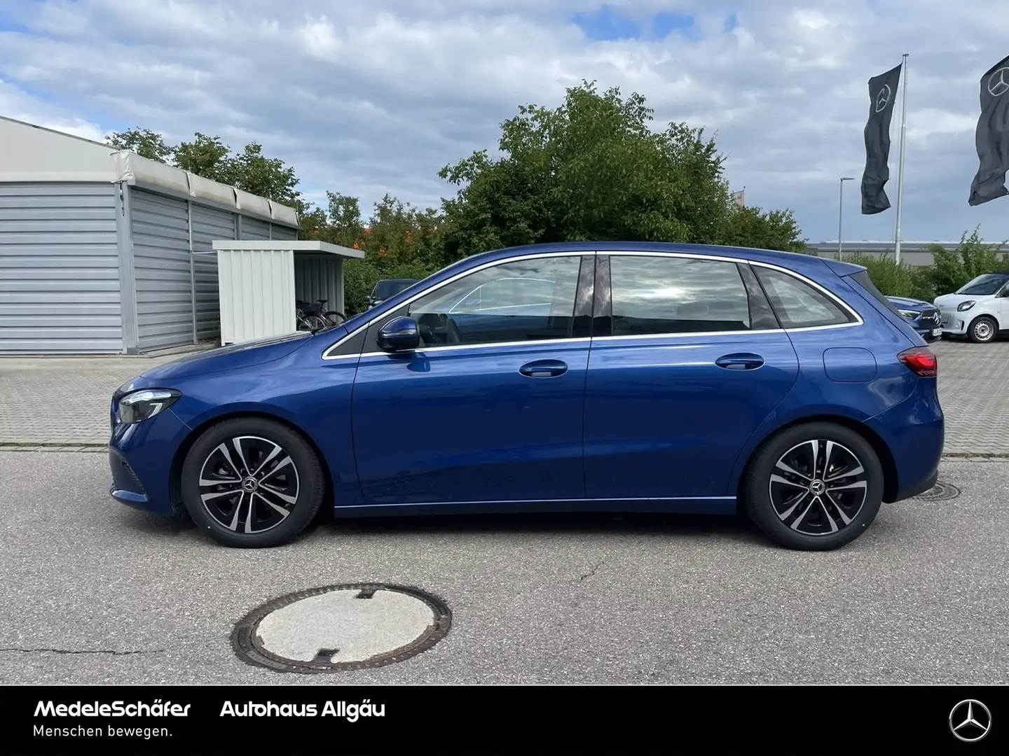 Mercedes-Benz B 200 B 200 Progressive 7G AHK LED Kam autHeck Lenkhei Blau - 2