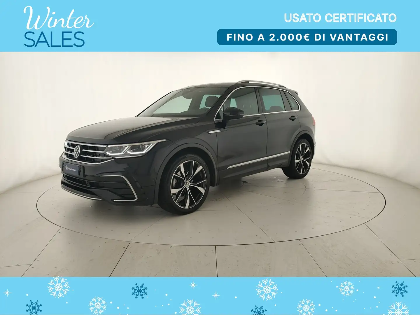 Volkswagen Tiguan 1.5 TSI R-line 150 CV DSG Nero - 1